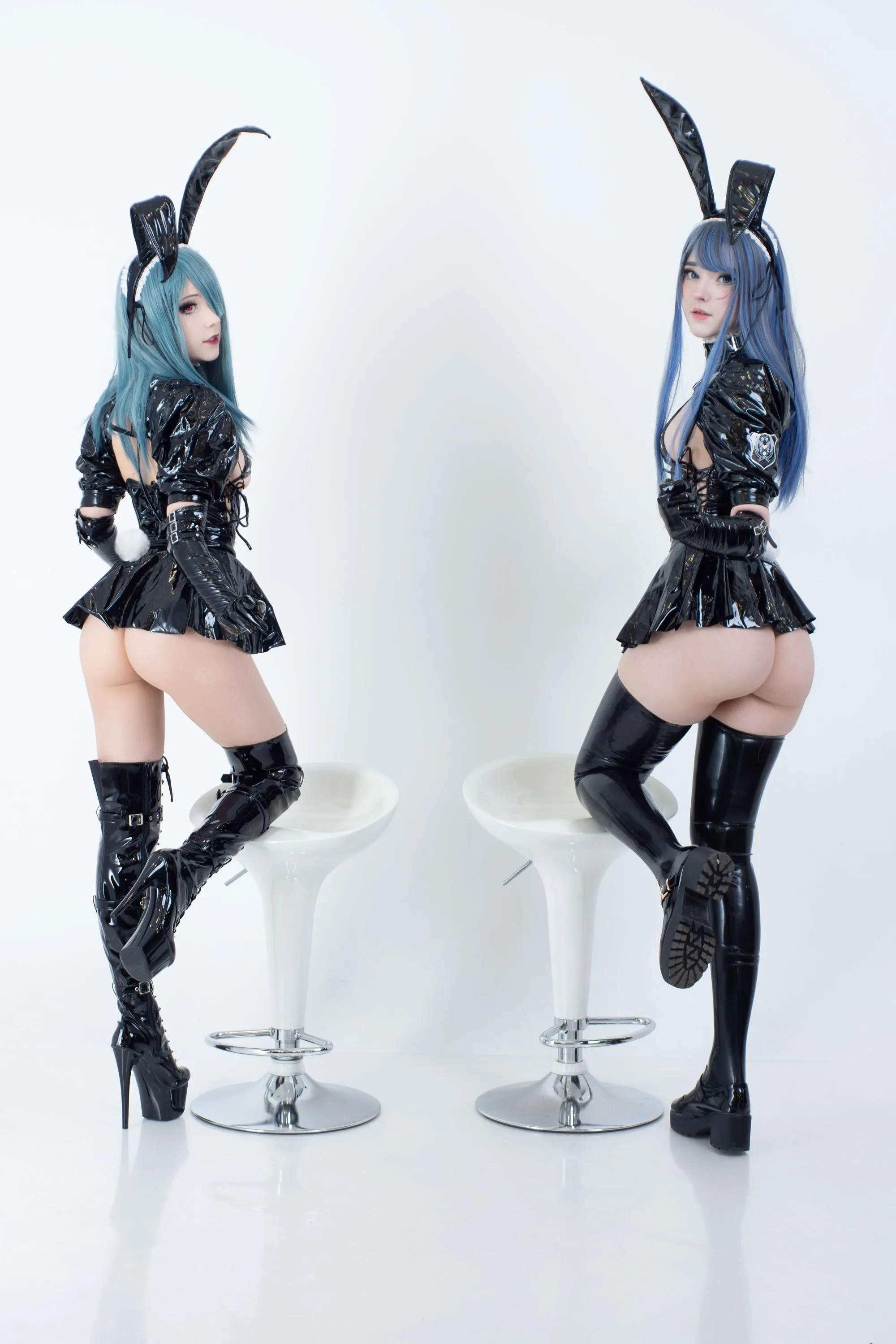 Candy Ball – NO.016 Latex Bunny Twins [57P]插图2